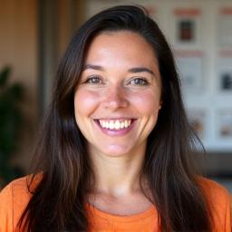 Portráid de Siobhán de Búrca.